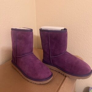 UGG Kids Purple Boots
